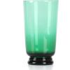 imageMartha Stewart Farrow 18 OZ Large Stemless Multipurpose Wine Glasses Set For Red or White Wine Set of 4Jade Green Glass