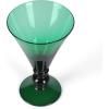 imageMartha Stewart Farrow 18 OZ Large Stemless Multipurpose Wine Glasses Set For Red or White Wine Set of 4Jade Green Glass