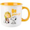 imagePeanuts Snoopy Gentle Reminders Camper 21oz Mugs Stoneware 4Pack Assorted Colors