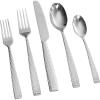 imageGibson Elite Braid Stainless Steel Flatware Set Service for 4 20pcs