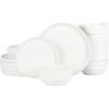 White (Round - 18pcs)