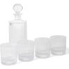 imageMartha Stewart Farrow 18 OZ Large Stemless Multipurpose Wine Glasses Set For Red or White Wine Set of 4Clear Glass