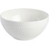 imageGibson Elite Mayfair Bay Embossed Double Bowl Dinnerware Set Service for 4 16pcs BlueWhite