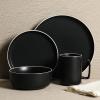 imageGibson Home 12733916R Zuma 16 Piece Round Kitchen Dishes Plates Bowls Mugs Dinnerware Sets Service for Four 16pcs YellowBlack