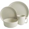 imageGibson Home 12733916R Zuma 16 Piece Round Kitchen Dishes Plates Bowls Mugs Dinnerware Sets Service for Four 16pcs YellowCreamPistachio