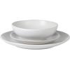 imageGibson Home 12733916R Zuma 16 Piece Round Kitchen Dishes Plates Bowls Mugs Dinnerware Sets Service for Four 16pcs YellowMatte White Bethel