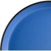 imageGibson Soho Lounge Sofia Coupe Stoneware Dinnerware Set Service for 4 12pcs BlackBlue