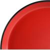 imageGibson Soho Lounge Sofia Coupe Stoneware Dinnerware Set Service for 4 12pcs BlackRed