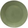 imageOprahs Favorite Things  Santorini Mist Double Bowl Terracotta Reactive Glaze Plates and Bowls Dinnerware Set  Amber Service for Four 16pcsCyprus Green