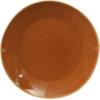 imageOprahs Favorite Things  Santorini Mist Double Bowl Terracotta Reactive Glaze Plates and Bowls Dinnerware Set  Amber Service for Four 16pcsTerracotta Canyon