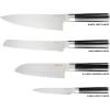 imageBabish 5 Piece 14116 German Steel Magnetic Forged Kitchen Knife Block SetHigh Carbon Stainless Set w Magnetic Stand