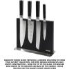 imageBabish 5 Piece 14116 German Steel Magnetic Forged Kitchen Knife Block SetHigh Carbon Stainless Set w Magnetic Stand
