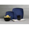 imageGibson Elite Soho Lounge Reactive Glaze Stoneware Dinnerware Set Service for 4 16pc BlueBlue