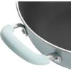 imageKenmore Elite Andover Nonstick Platinum Forged Aluminum Cookware Set 10Piece Glacier BlueGlacier Blue