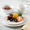 imageMartha Stewart Maepoole Porcelain Embossed Dinnerware Set White Service for 4 16pcsWhite