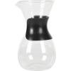 imageMr Coffee Verduzco 3 Piece 34 OZ Borosilicate Glass Pour Over Coffee Maker wHand Guard