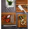 imageOster  7056114 Oster Baldwyn HighCarbon Stainless Steel Cutlery Knife Block Set 14Piece Brushed SatinBrushed Satin