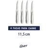 imageOster Baldwyn 4 Piece Stainless Steel Serrated Steak Knives4pc Steak Knife Set