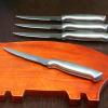 imageOster Baldwyn 4 Piece Stainless Steel Serrated Steak Knives4pc Steak Knife Set