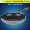 imageOster Clairborne 7Piece Cookware Set White wSpeckleBlack