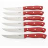 imageOster Evansville 14 Piece Stainless Steel Cutlery Block Set Red HandlesRedWood