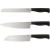imageOster Langmore 15 Piece Stainless Steel Cutlery Knife Block Set WBlack Box  Classic Blue HandlesBlack