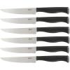 imageOster Langmore 15 Piece Stainless Steel Cutlery Knife Block Set WBlack Box  Classic Blue HandlesBlack