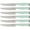 imageOster Langmore 15 Piece Stainless Steel Cutlery Knife Block Set WBlack Box  Classic Blue HandlesMoss Blue