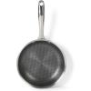 imageOster Modessa Hybrid Premium NonStick TriPly Stainless Steel 95quot Fry Pan WEtchingStainless Steel