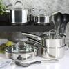 imageOster Sangerfield 12 Piece Stainless Steel Cookware Set WKitchen Tools
