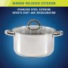 imageOster Sangerfield 12 Piece Stainless Steel Cookware Set WKitchen Tools