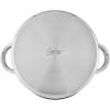 imageOster Sangerfield Stainless Steel Cookware 5Quart Pasta Pot wSteamer ampamp Strainer LidStainless Steel