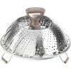 imageOster Sangerfield Stainless Steel Cookware Expandable Steamer Insert 7quot to 105quot