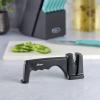 imageOster Trussville Knife Sharpener wSlip Resistant Handle  BlackBlack Sharpener
