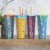 imagePeanuts Snoopy 70th Anniversary 236 OZ Double Wall Tumbler Set WLids and Straws24oz 70th Anniversary Tumblers