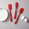imageSUR LA TABLE SKE Silicone Utensil 4Piece Kitchen Tools Set Red