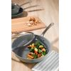 imageSur La Table Kitchen Essentials 10 Piece PFA Free Titanium Ceramic Nonstick Interior Forged Aluminum Cookware Pots and Pans Set  Black  Induction CompatibleGreen Hard Anodized Aluminum