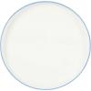 imageSur La Table Kitchen Essentials 16 Piece TwoTone Porcelain Chip and Scratch Resistant Dinnerware Plates and Bowls Set  RedWhiteBlueWhite