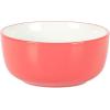 imageSur La Table Kitchen Essentials 16 Piece TwoTone Porcelain Chip and Scratch Resistant Dinnerware Plates and Bowls Set  RedWhiteRedWhite