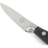 imageSur La Table Kitchen Essentials 5 Piece German Steel Blade wTriple Riveted Handle Set on Beechwood Magnetic Block  BlackBlack