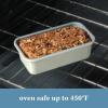imageSur La Table Kitchen Essentials Bake Sale 9 X 13 Inch PFA Free Ceramic Nonstick RoasterCakeBaking Pan  Linen WhiteLinen White