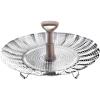imageOster Sangerfield Stainless Steel Cookware Expandable Steamer Insert 7quot to 105quot