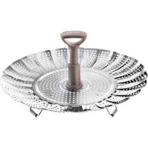 imageOster Sangerfield Stainless Steel Cookware Expandable Steamer Insert 7quot to 105quot