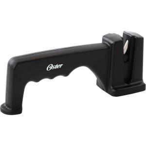 imageOster Trussville Knife Sharpener wSlip Resistant Handle  BlackBlack Sharpener