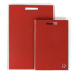 imageSur La Table Kitchen Essentials 2 Piece 17quot x 12quot ampamp 13quot x 9quot Cutting Board Set  BlueRed