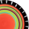 imageGibson Elite Feliz Mesa 16Piece Hand Painted Dinnerware Set Service for 4 16pcFeliz Mesa