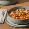 imageGibson Elite Gelston Stoneware Matte Reactive Glaze 16 Piece Service for 4 Plates and Bowl Dinnerware Set  Green
