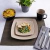 imageGibson Elite Soho Lounge Dinnerware Set Service for 4 16pcs Matte Taupe