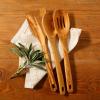 imageItalian Olive Wood 2 Piece ExtraLarge 14 Inch Ladle and Tasting Spoon SetItalian Olive Wood