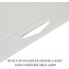 imageMartha Stewart BPA Free Plastic Cutting Board 16quot x 12quot and 12quot x 8quot  Martha Blue  Dishwasher Safe 2PackGray